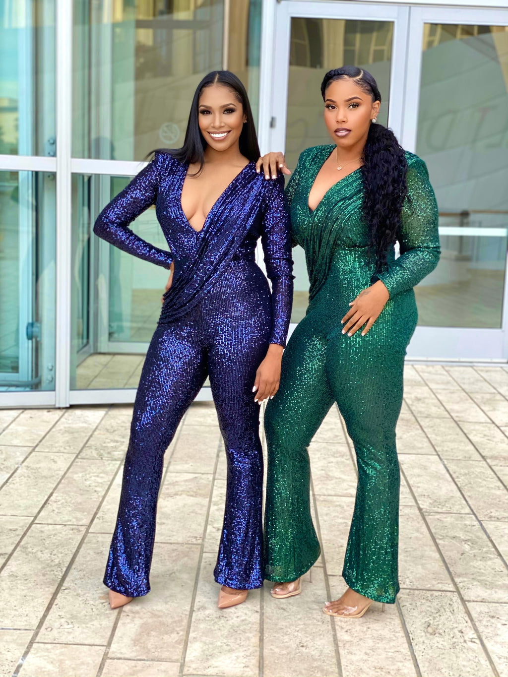 HIGH MAINTENANCE JUMPSUIT - EMERALD GREEN