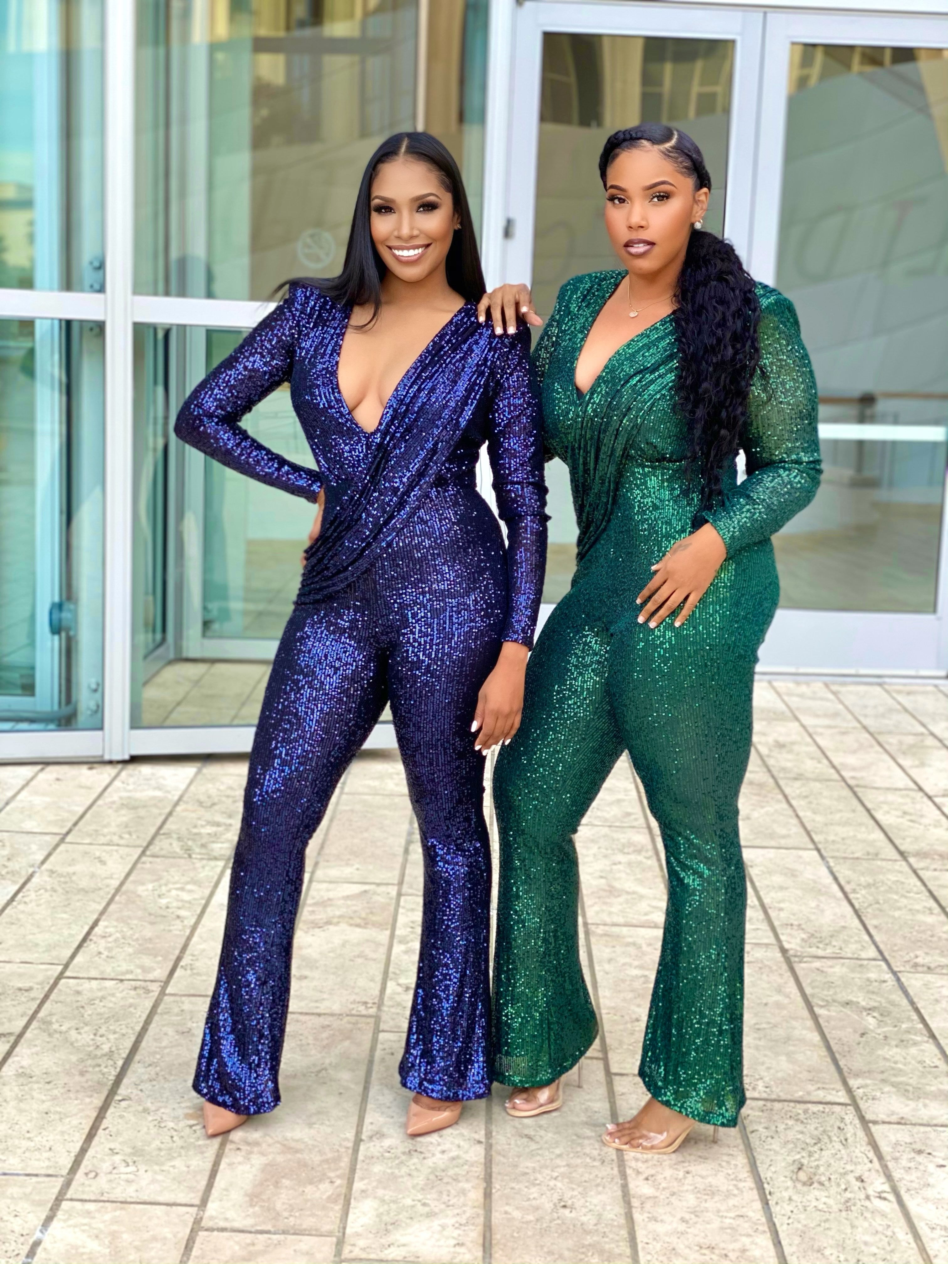 HIGH MAINTENANCE JUMPSUIT - NAVY