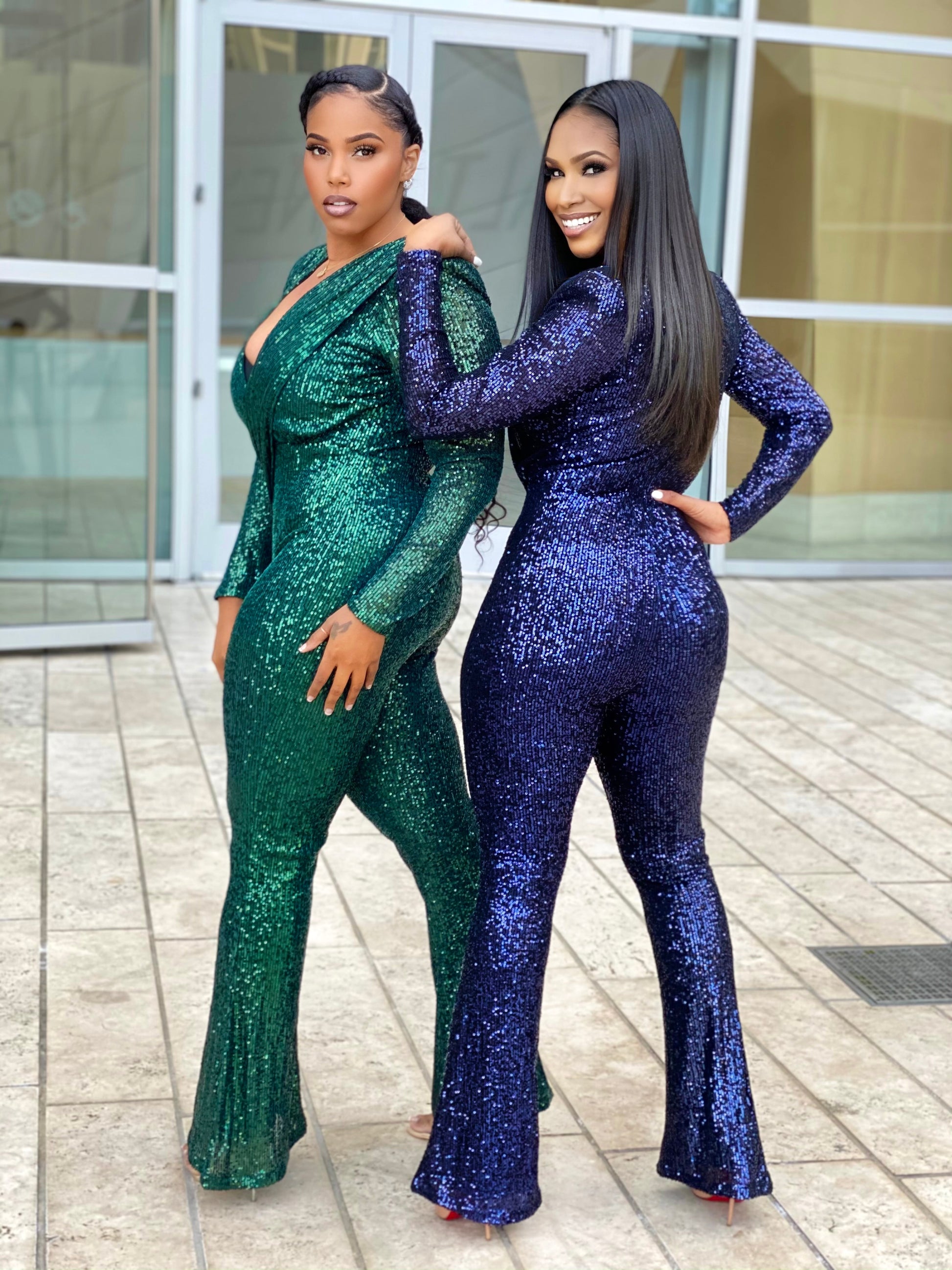 HIGH MAINTENANCE JUMPSUIT - EMERALD GREEN