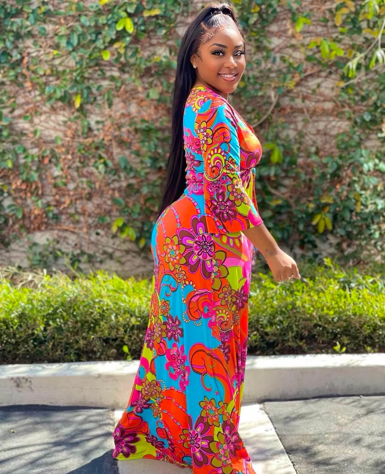 LET'S GROOVE DRESS - MAXI