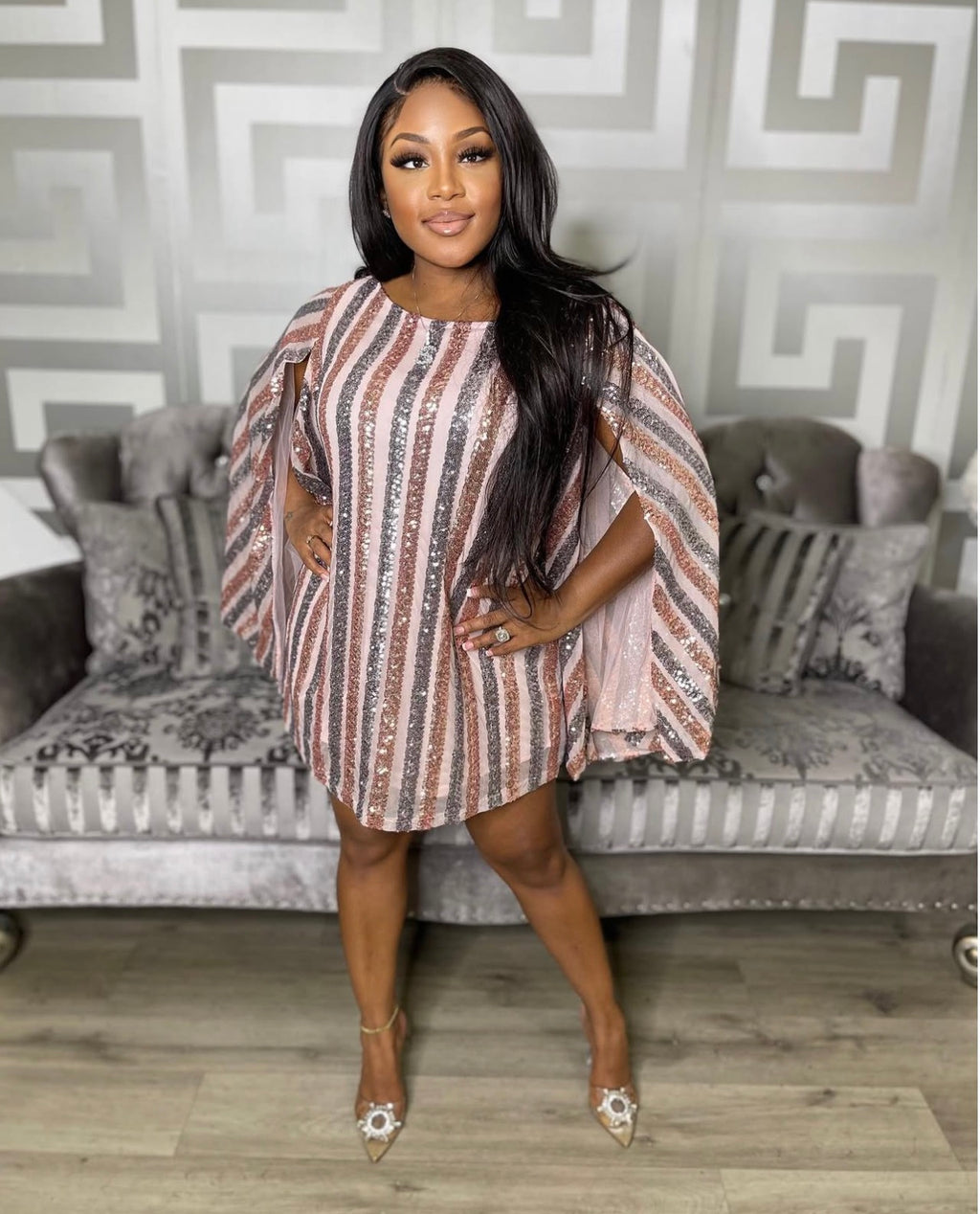 FORMATION DRESS - PINK