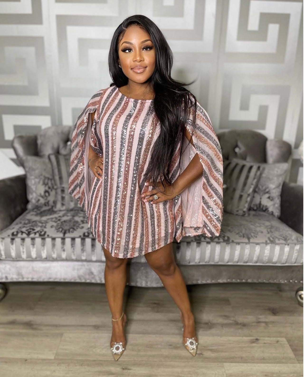 FORMATION DRESS - PINK