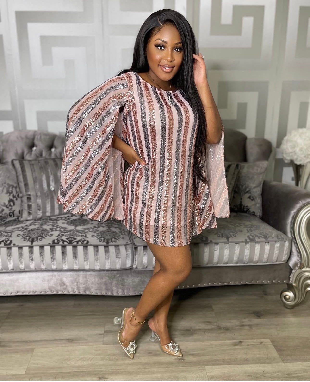 FORMATION DRESS - PINK