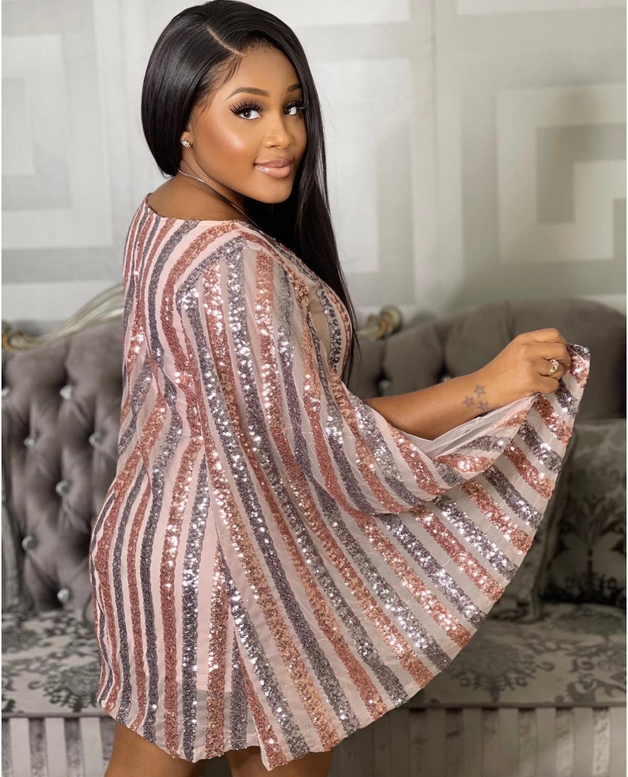 FORMATION DRESS - PINK