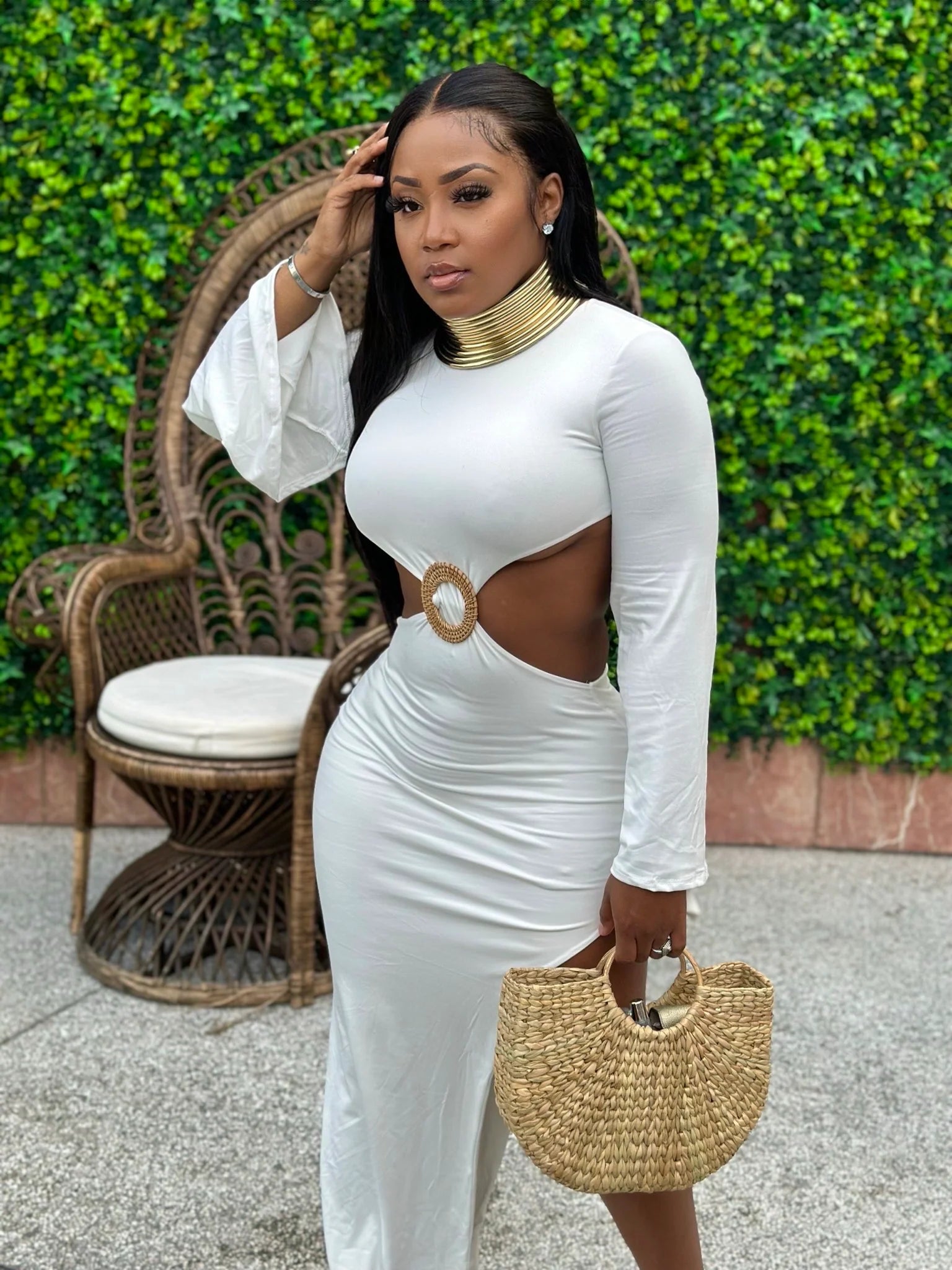 TULUM DRESS - WHITE